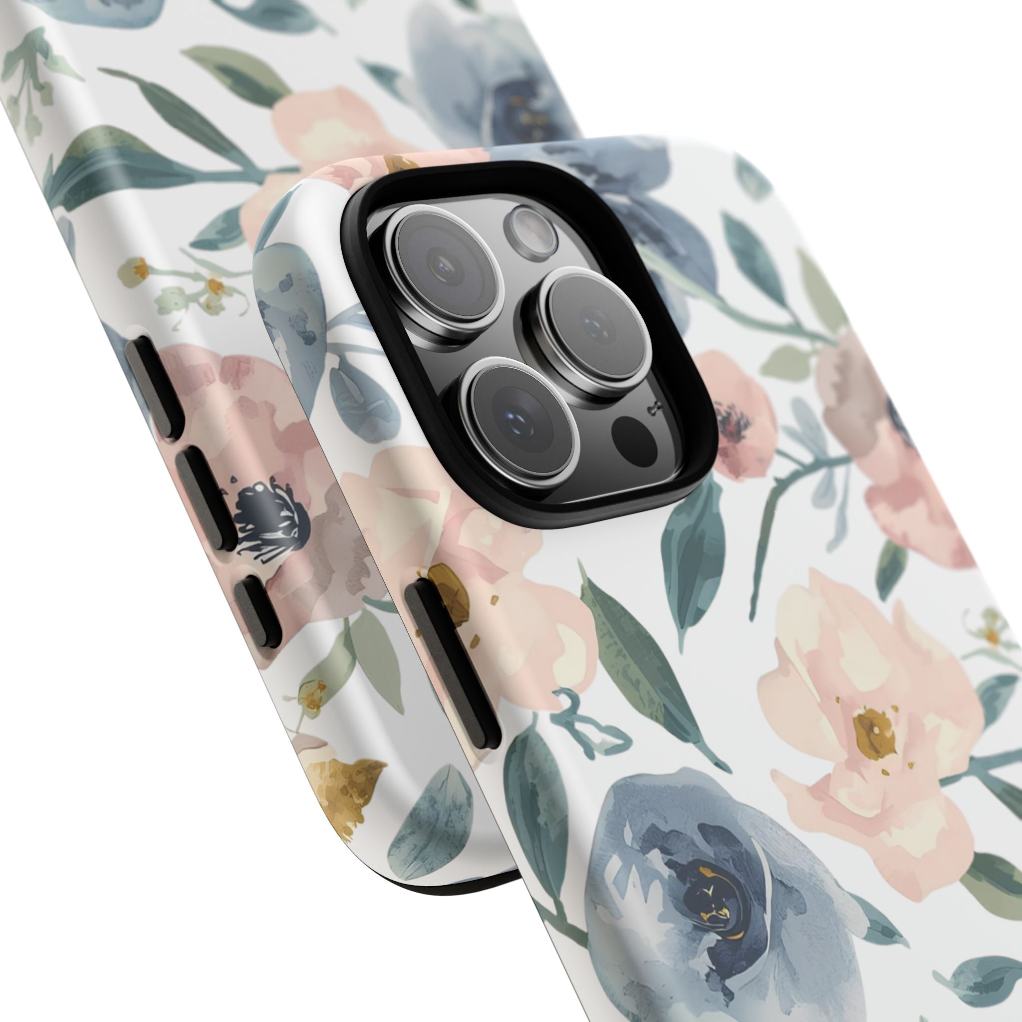 Soft Floral iPhone Case – Elegant Pastel Flower Protective Phone Cover