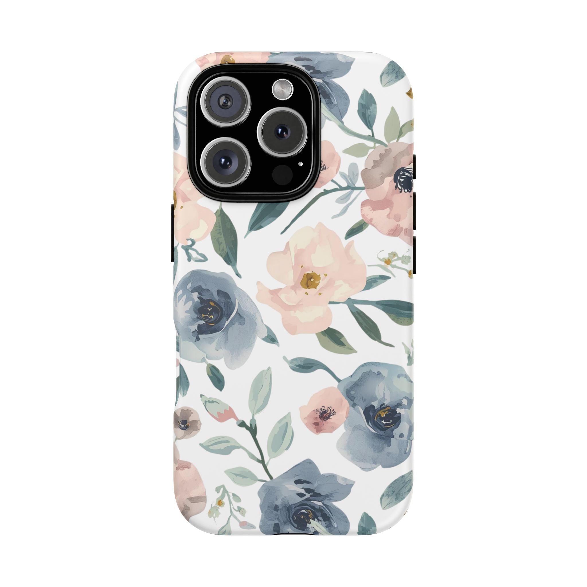 Soft Floral iPhone Case – Elegant Pastel Flower Protective Phone Cover