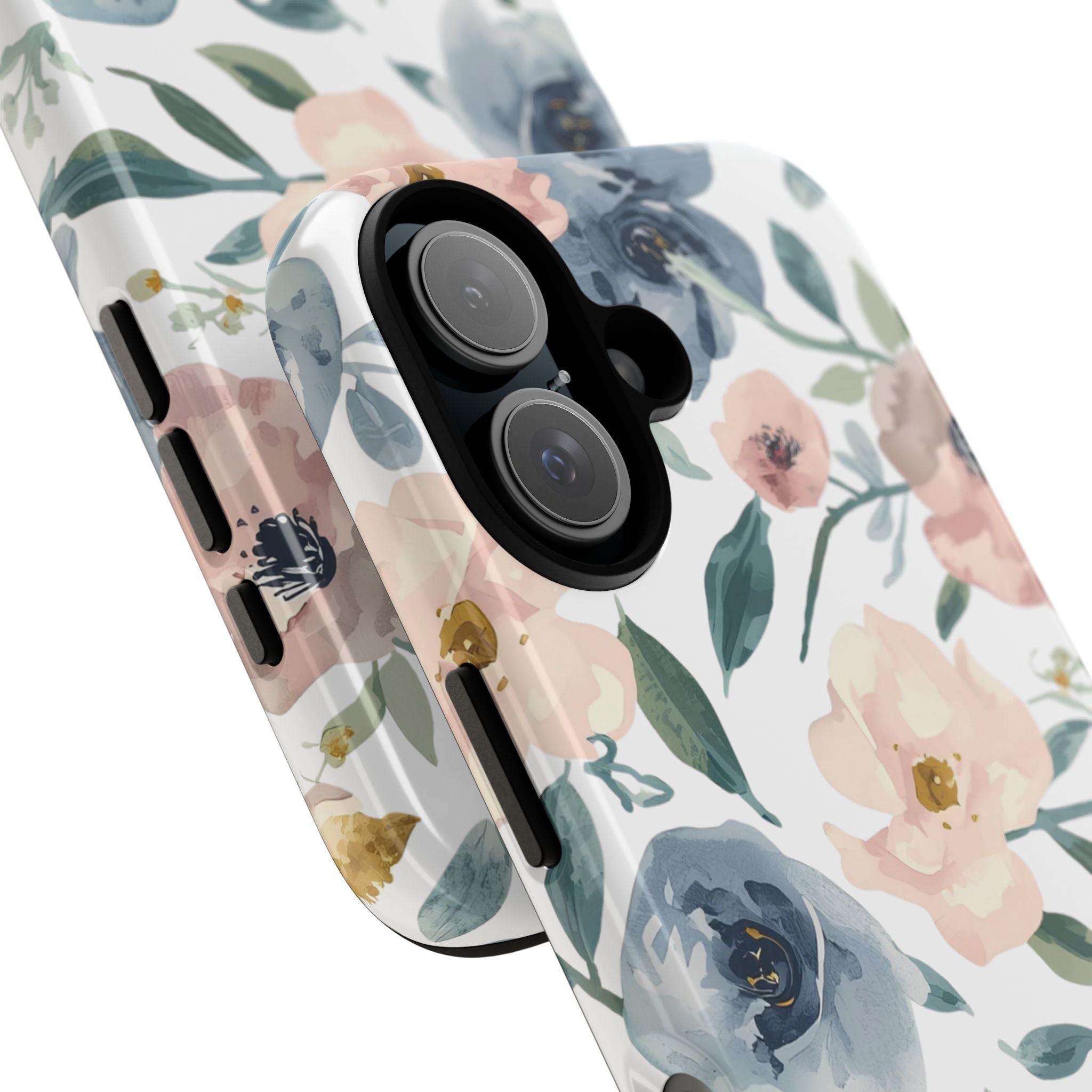 Soft Floral iPhone Case – Elegant Pastel Flower Protective Phone Cover