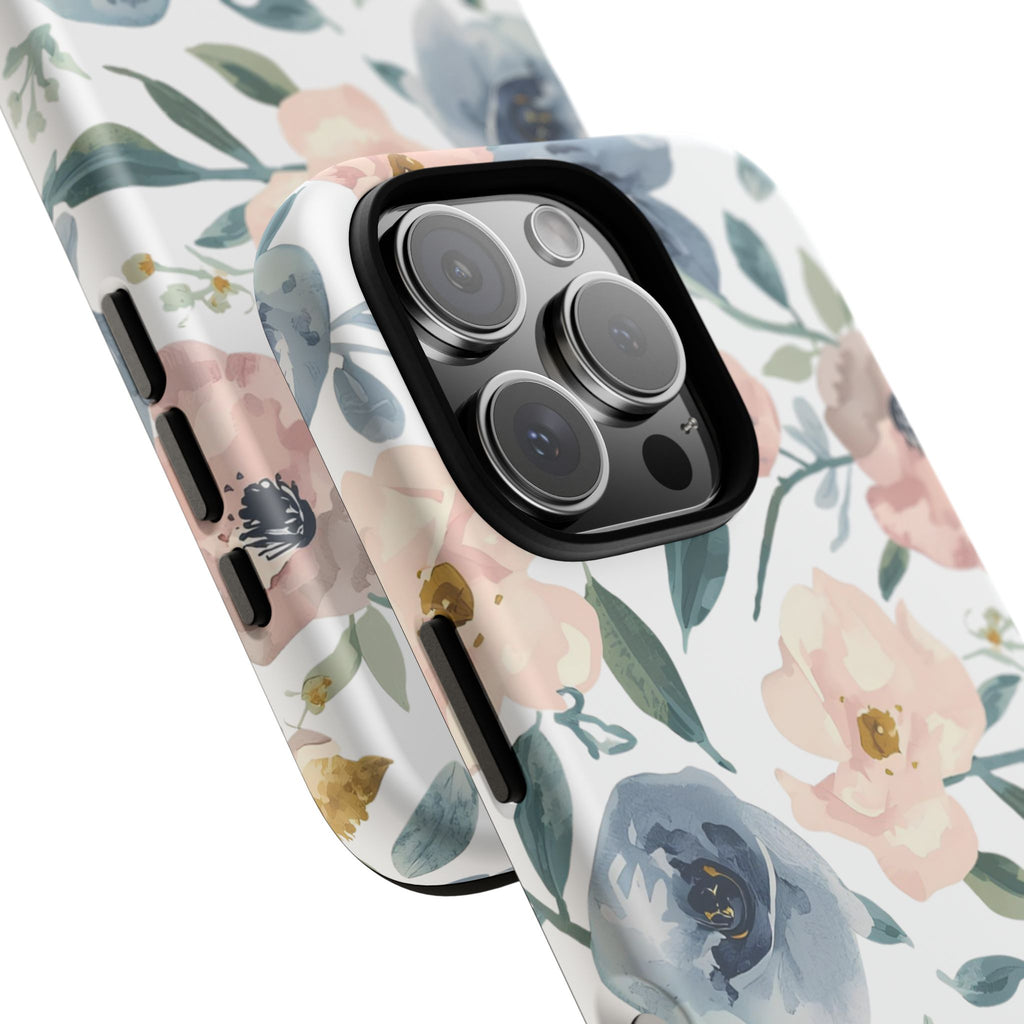 Soft Floral iPhone Case – Elegant Pastel Flower Protective Phone Cover