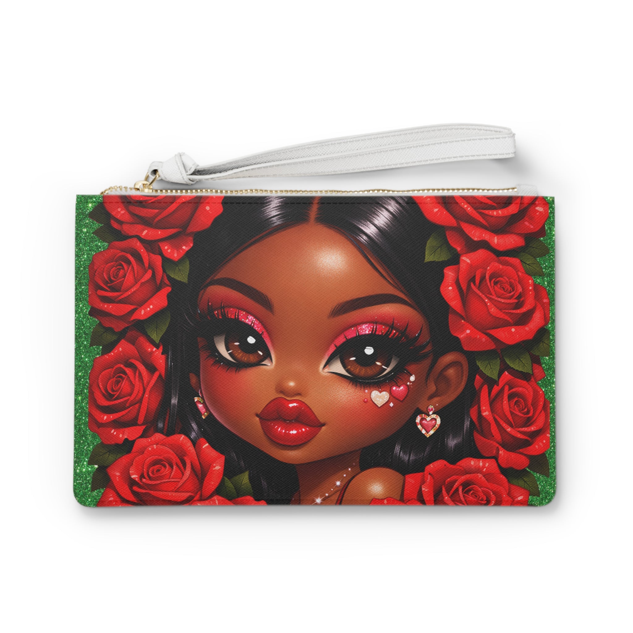 Romantic Rose Beauty Bag – Stylish Makeup & Travel Pouch