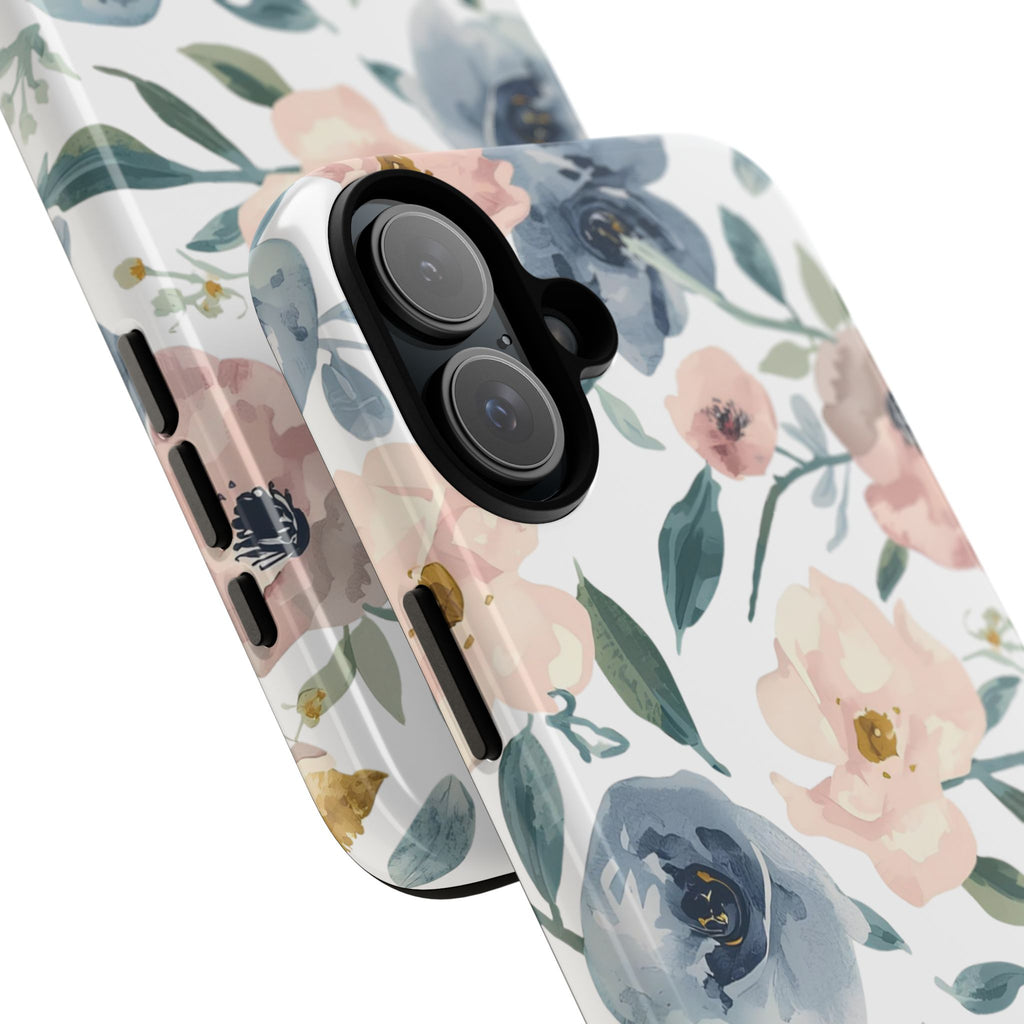 Soft Floral iPhone Case – Elegant Pastel Flower Protective Phone Cover