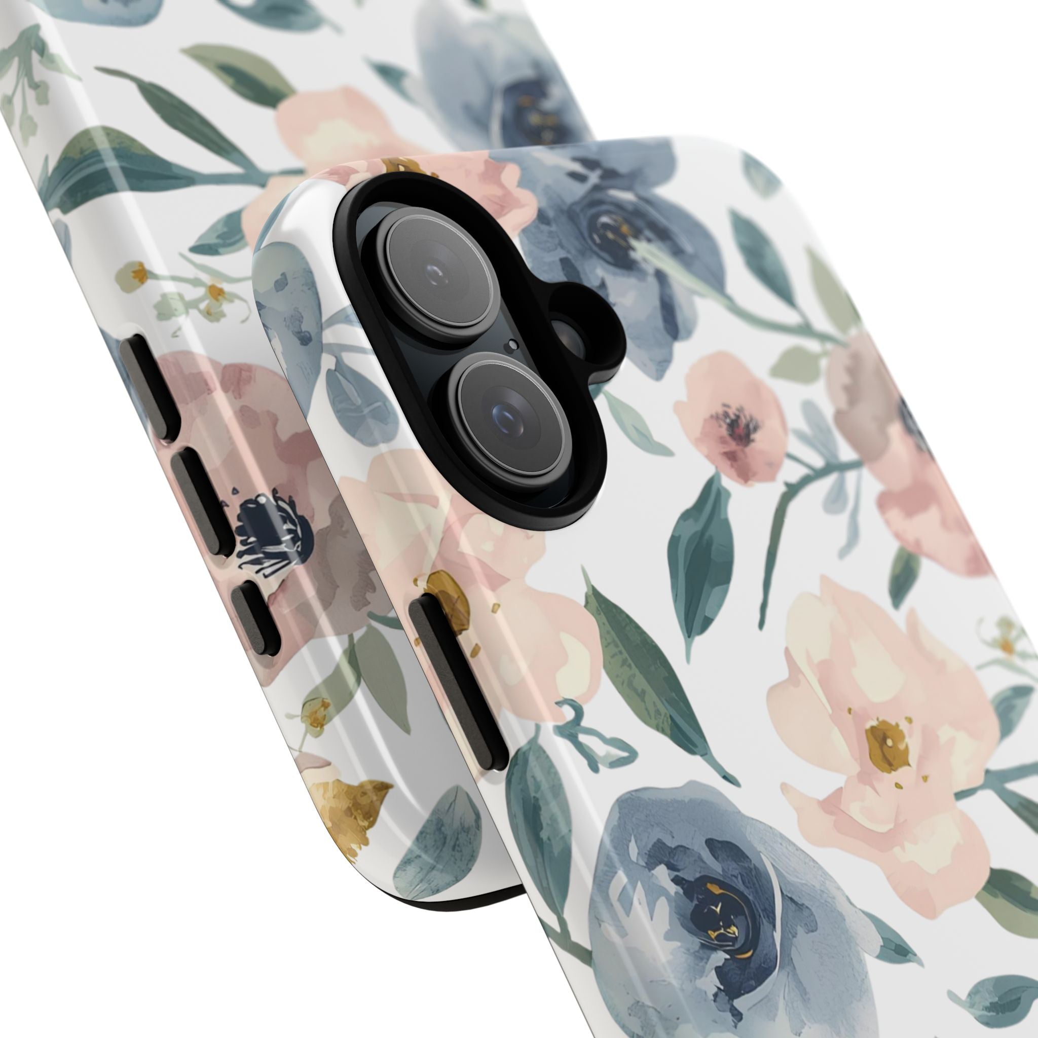 Soft Floral iPhone Case – Elegant Pastel Flower Protective Phone Cover