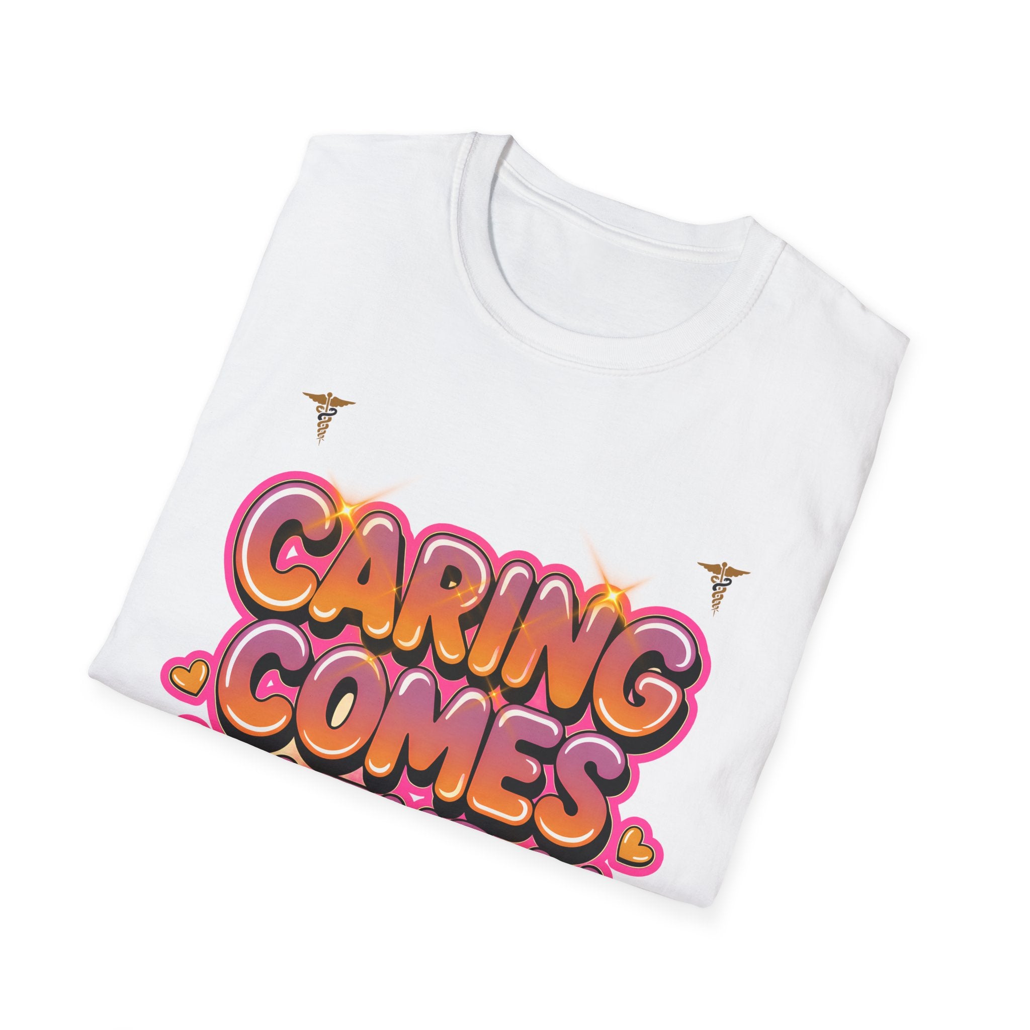 Caring Comes Natural Graphic T-Shirt
