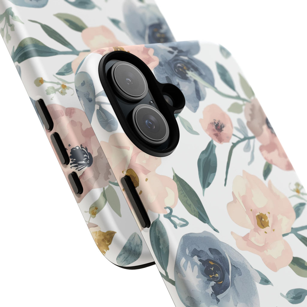 Soft Floral iPhone Case – Elegant Pastel Flower Protective Phone Cover