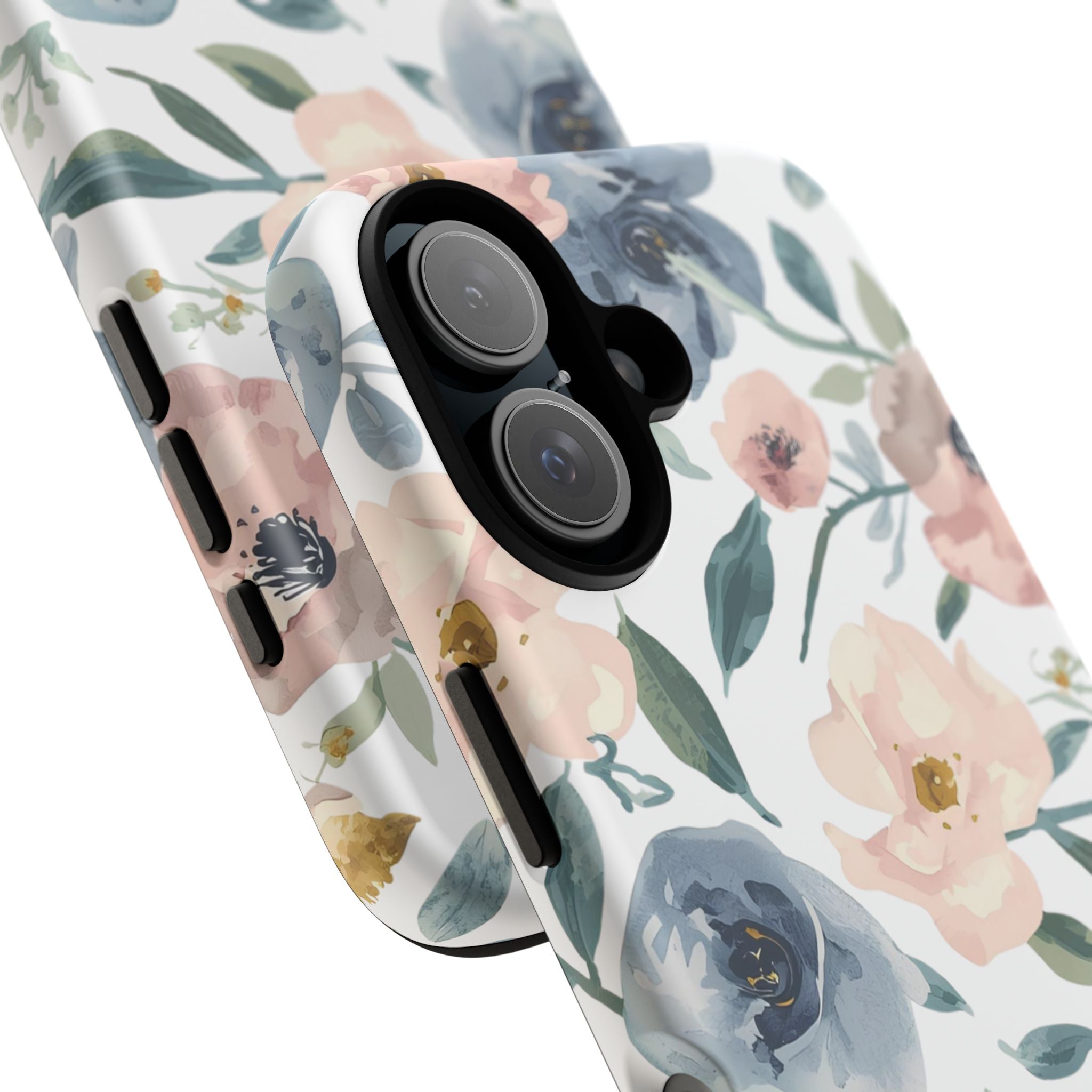 Soft Floral iPhone Case – Elegant Pastel Flower Protective Phone Cover