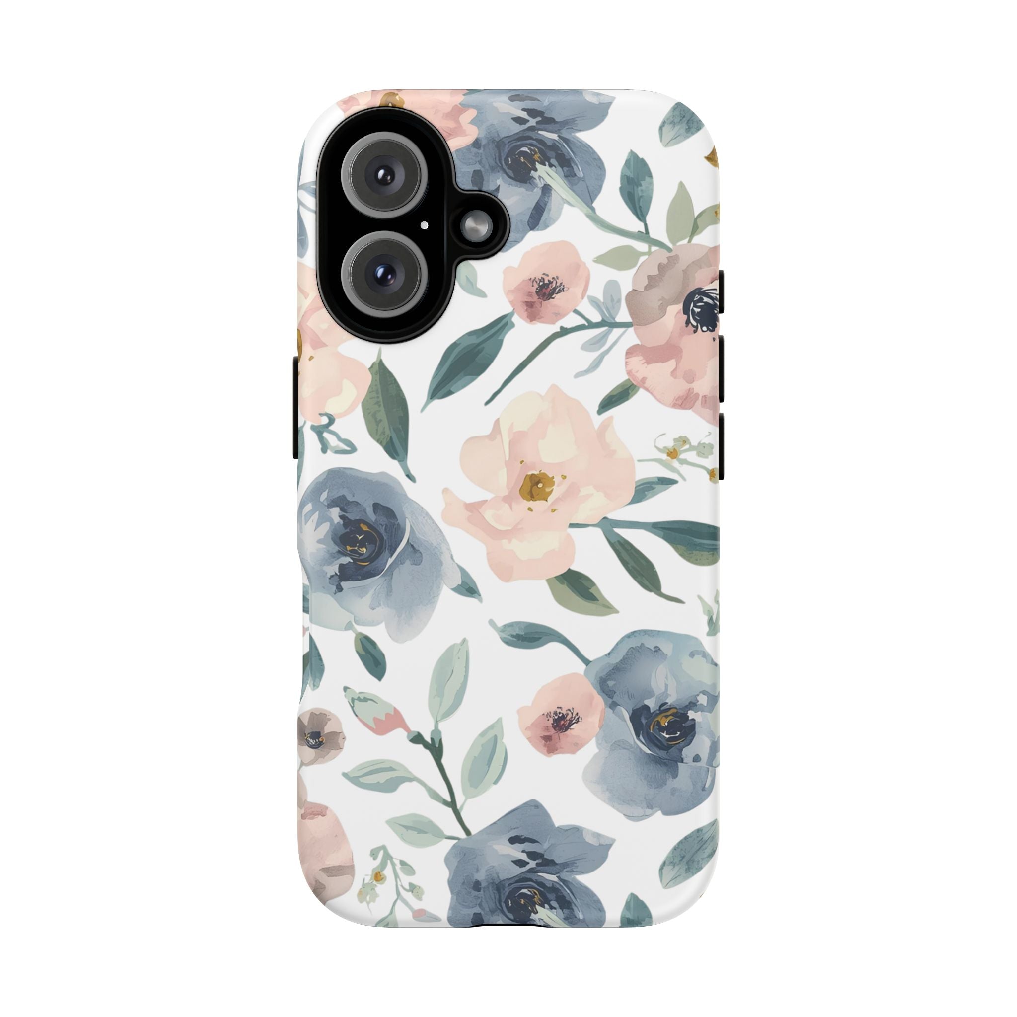 Soft Floral iPhone Case – Elegant Pastel Flower Protective Phone Cover