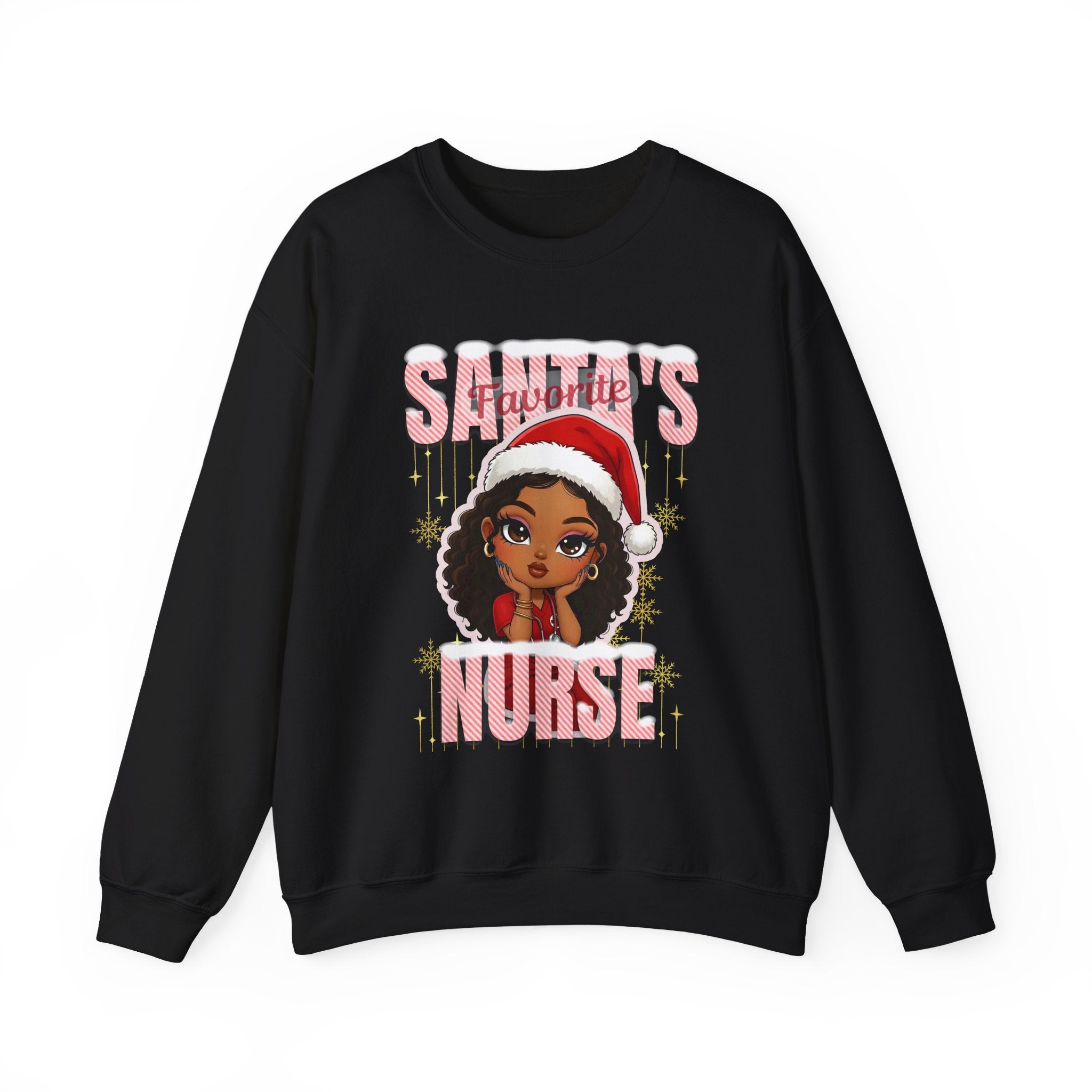 "Santa's Favorite Nurse" Sweatshirt