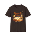 Bookish & Proud T-Shirt — Open Book Graphic Tee for Readers