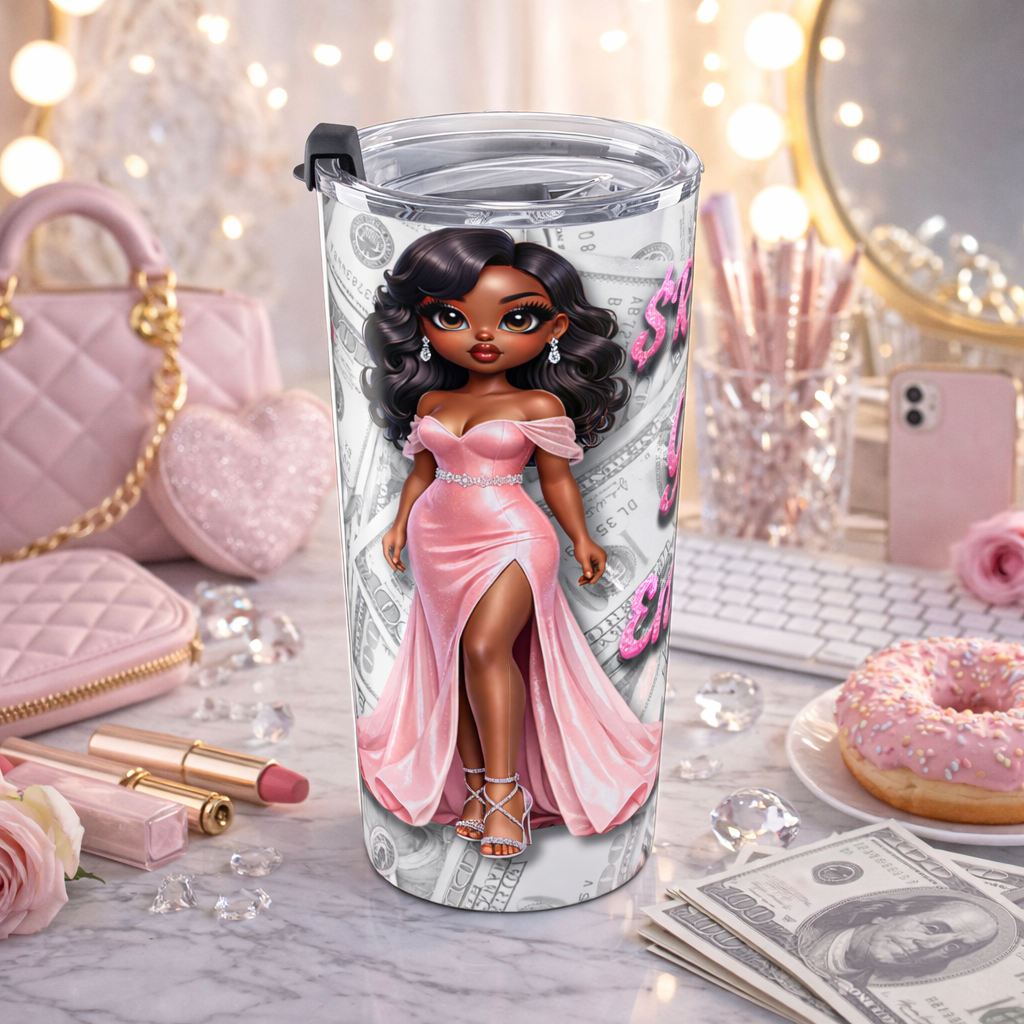 Rich Girl Energy 20oz Insulated Tumbler
